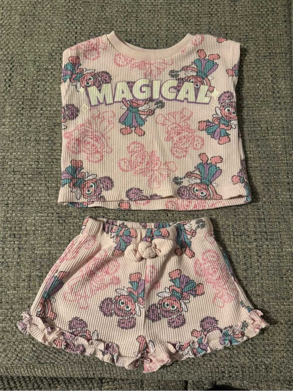 Sesame Street Abby baby girl outfit size 3-6 months